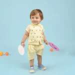 Summer Outfit for Kids: Loyzo Muslin Cotton Shirt Set