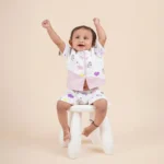 Summer Outfit for Babies & Toddlers: Loyzo Patchwork Shirt Set