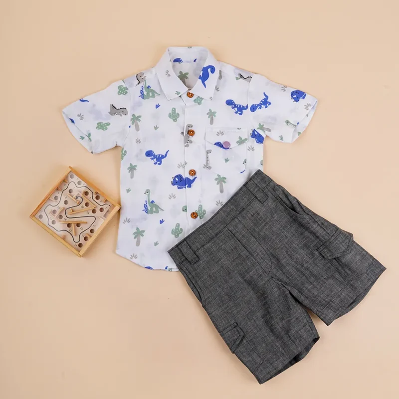 Dino Adventures Shirt & Shorts Set